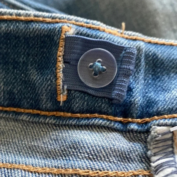 OLD NAVY NEW NWT GIRLS JEANS DENIM PANTS BOTTOMS BLUE ADJUSTABLE JEAN SIZE 12 - Picture 8 of 8